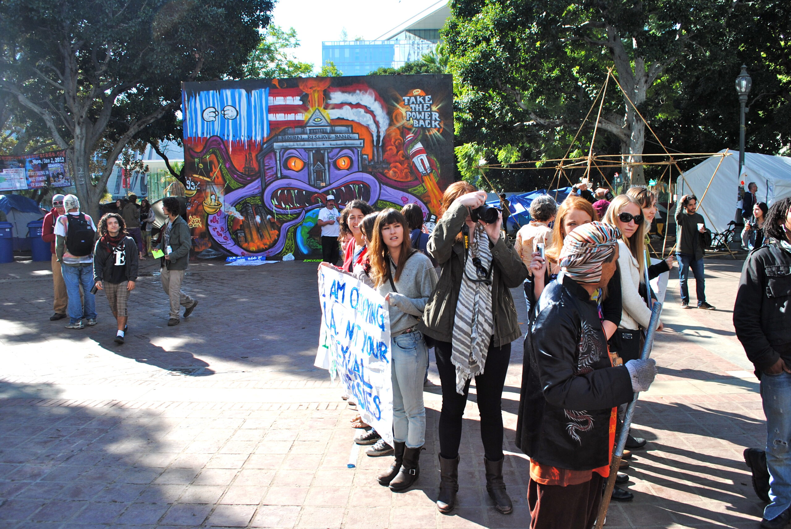 Is Occupy LA a Feminist Space?