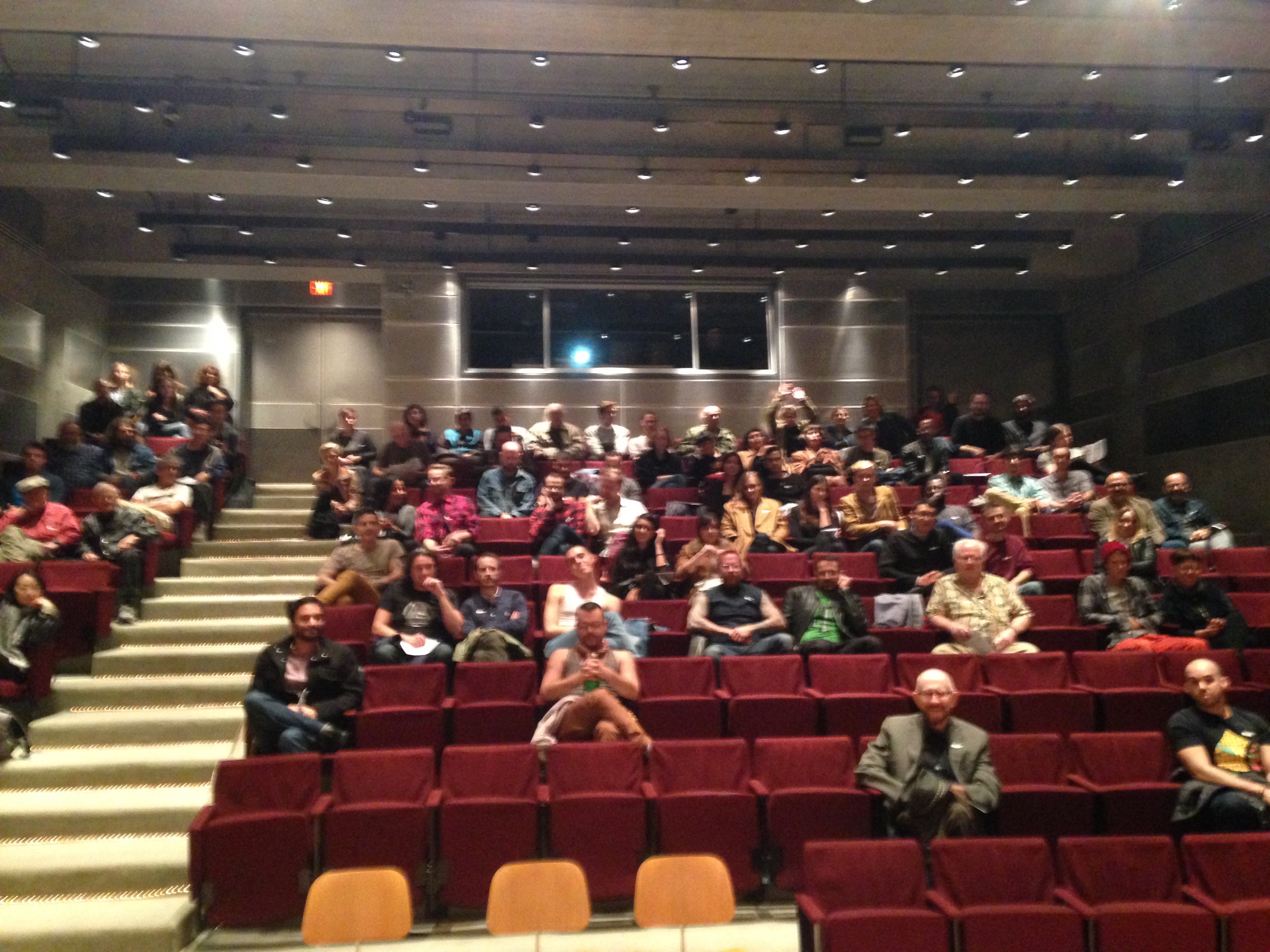 Audience, MOCA Grand Avenue, December 4, 2014